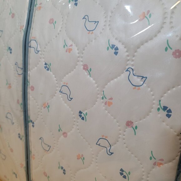 Deadstock Blue Belle Country Farm Goose Dress Suit Bag CorrPack 1987 15x20x42 - Picture 4 of 5